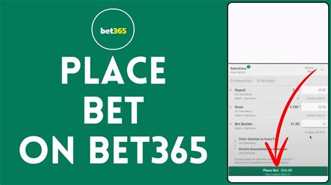 how to place bet on bet365